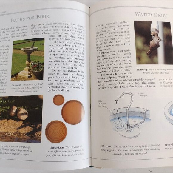 Audubon Backyard Birdwatchers Hardcover Book Birdfeeders & Bird Gardens Stephen - Picture 6 of 7